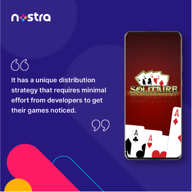 Nostra has unique strategies for game developers.